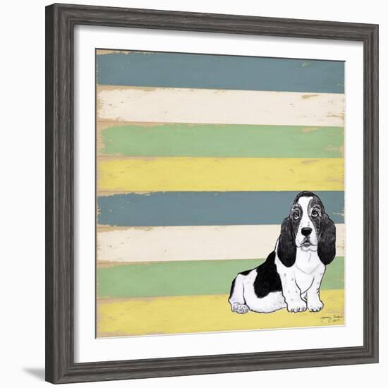 Basset Hound 2-Tammy Kushnir-Framed Giclee Print