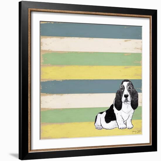 Basset Hound 2-Tammy Kushnir-Framed Giclee Print