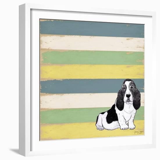 Basset Hound 2-Tammy Kushnir-Framed Giclee Print