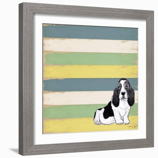 Basset Hound 2-Tammy Kushnir-Framed Giclee Print