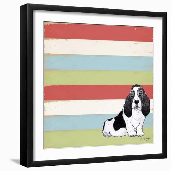 Basset Hound 3-Tammy Kushnir-Framed Giclee Print