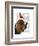 Basset Hound and Birds-Fab Funky-Framed Art Print