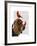 Basset Hound and Birds-Fab Funky-Framed Art Print