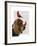 Basset Hound and Birds-Fab Funky-Framed Art Print