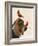 Basset Hound and Birds-Fab Funky-Framed Art Print