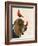 Basset Hound and Birds-Fab Funky-Framed Art Print