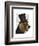 Basset Hound, Formal Hound and Hat-Fab Funky-Framed Art Print