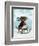 Basset Hound, Sledging-Fab Funky-Framed Art Print