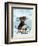 Basset Hound, Sledging-Fab Funky-Framed Art Print