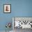 Basset Hound Taking Tea-Fab Funky-Framed Art Print displayed on a wall