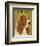 Basset Hound-John W^ Golden-Framed Art Print