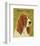 Basset Hound-John W^ Golden-Framed Art Print