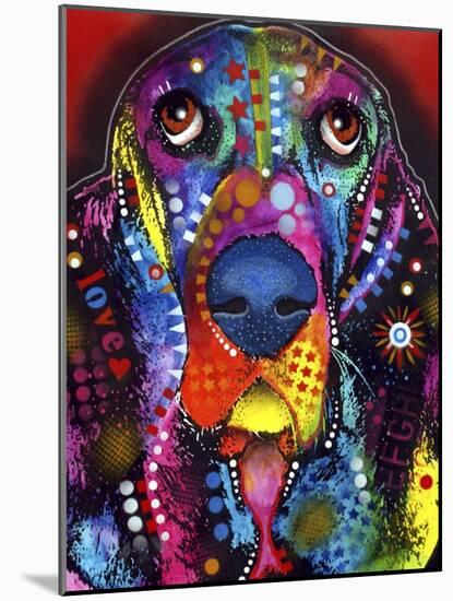 Basset-Dean Russo-Mounted Giclee Print