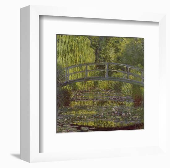 Bassin aux Nympheas-Claude Monet-Framed Art Print