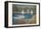 Bassin D'Argenteuil-Claude Monet-Framed Stretched Canvas