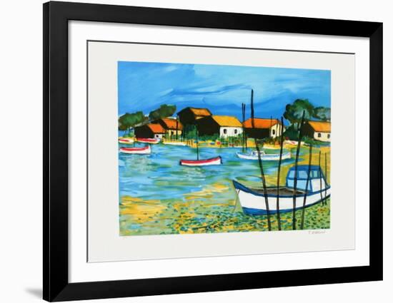 Bassin Darcachon I-Francois D'arguin-Framed Limited Edition