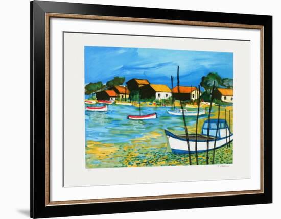 Bassin Darcachon I-Francois D'arguin-Framed Limited Edition