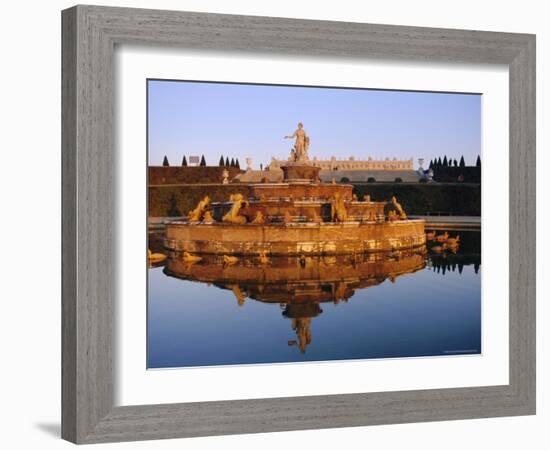 Bassin Latone, Chateau De Versailles, Ile De France, France, Europe-Guy Thouvenin-Framed Photographic Print