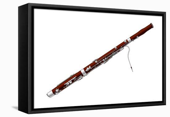 Bassoon, Woodwind, Musical Instrument-Encyclopaedia Britannica-Framed Stretched Canvas