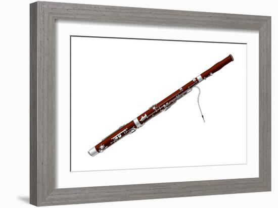 Bassoon, Woodwind, Musical Instrument-Encyclopaedia Britannica-Framed Art Print