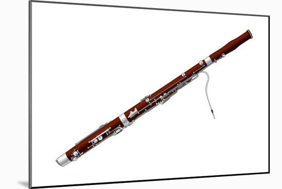 Bassoon, Woodwind, Musical Instrument-Encyclopaedia Britannica-Mounted Art Print