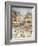 Bastille Day on Rue De Clignancourt, Paris-Gustave Loiseau-Framed Giclee Print