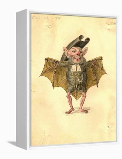 Bat 1873 'Missing Links' Parade Costume Design-Charles Briton-Framed Premier Image Canvas