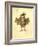 Bat 1873 'Missing Links' Parade Costume Design-Charles Briton-Framed Giclee Print