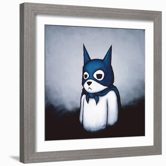 Bat Bear-Luke Chueh-Framed Art Print