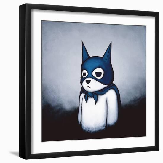 Bat Bear-Luke Chueh-Framed Art Print