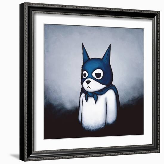 Bat Bear-Luke Chueh-Framed Art Print