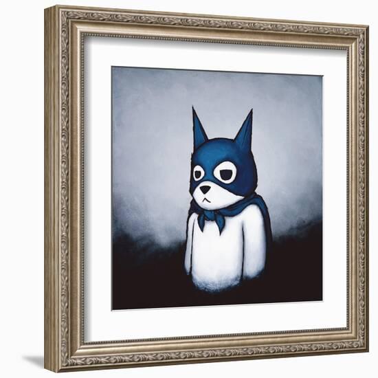 Bat Bear-Luke Chueh-Framed Art Print