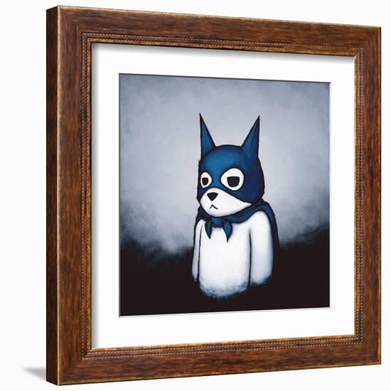 Bat Bear-Luke Chueh-Framed Art Print