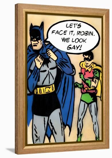 Bat Gay-Juan Sly-Framed Stretched Canvas