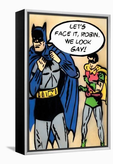 Bat Gay-Juan Sly-Framed Stretched Canvas