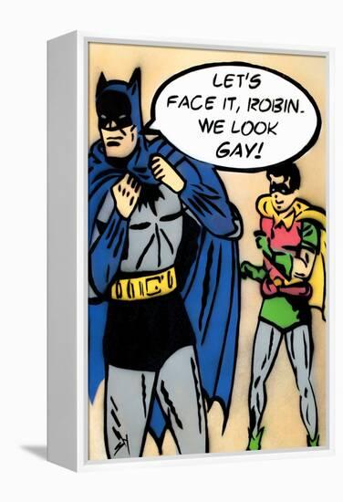 Bat Gay-Juan Sly-Framed Stretched Canvas