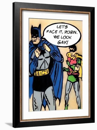 Bat Gay-Juan Sly-Framed Art Print