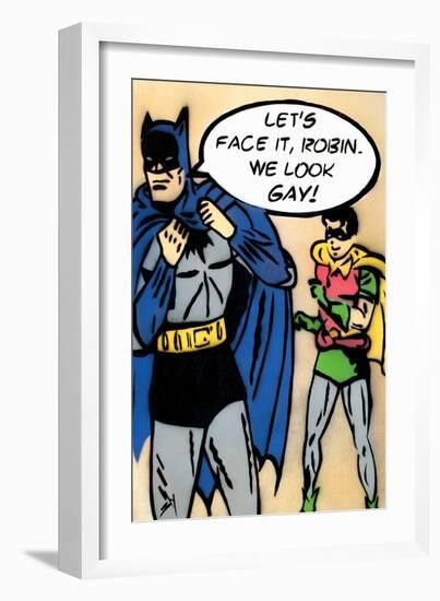 Bat Gay-Juan Sly-Framed Art Print