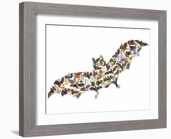 Bat-Louise Tate-Framed Giclee Print