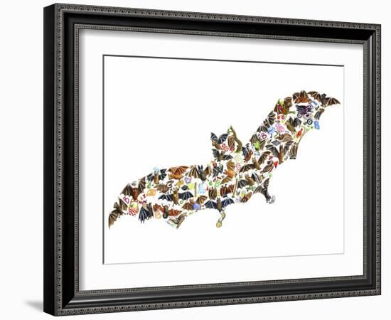 Bat-Louise Tate-Framed Giclee Print