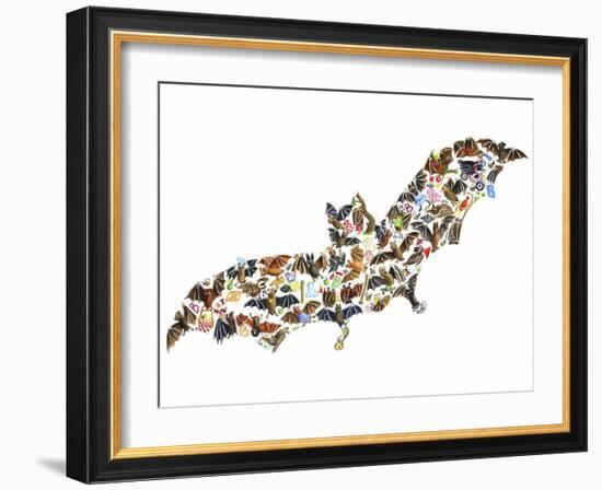 Bat-Louise Tate-Framed Giclee Print