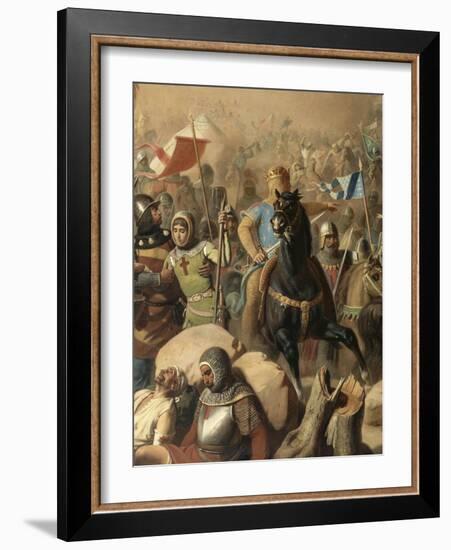 Bataille d'Ascalon, 12 août 1099-Jean Victor Schnetz-Framed Giclee Print