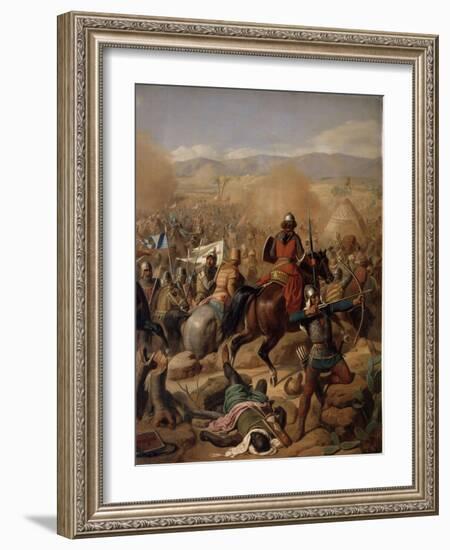 Bataille d'Ascalon, 12 août 1099-Jean Victor Schnetz-Framed Giclee Print