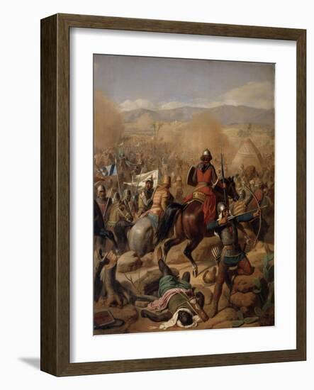 Bataille d'Ascalon, 12 août 1099-Jean Victor Schnetz-Framed Giclee Print