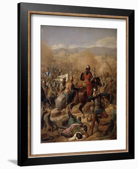 Bataille d'Ascalon, 12 août 1099-Jean Victor Schnetz-Framed Giclee Print