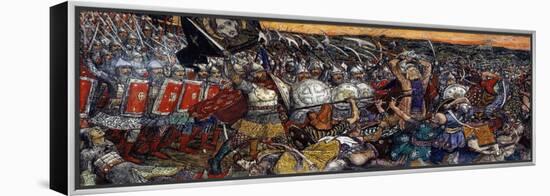 Bataille De Koulikovo - the Battle of Kulikovo on September 8, 1380 Par Vasnetsov, Viktor Mikhaylov-Victor Mikhailovich Vasnetsov-Framed Premier Image Canvas