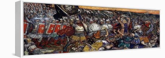 Bataille De Koulikovo - the Battle of Kulikovo on September 8, 1380 Par Vasnetsov, Viktor Mikhaylov-Victor Mikhailovich Vasnetsov-Framed Premier Image Canvas