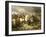 Bataille de Lawfeld, le 27 juillet 1747-Louis Charles Auguste Couder-Framed Giclee Print