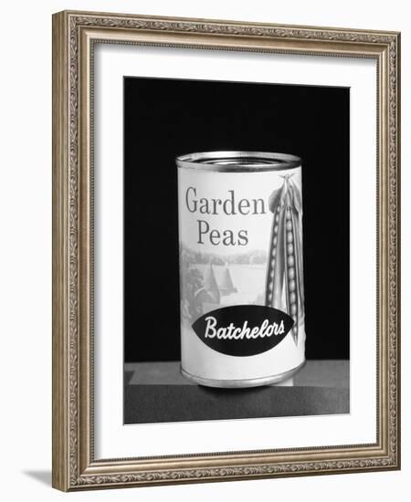 Batchelors Garden Peas Tin, 1963-Michael Walters-Framed Photographic Print