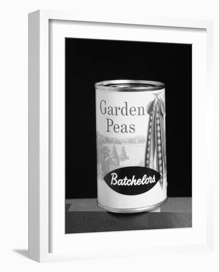 Batchelors Garden Peas Tin, 1963-Michael Walters-Framed Photographic Print